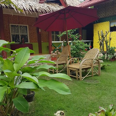 Traville Huts Palm Beach Inn Panglao Dış mekan fotoğraf