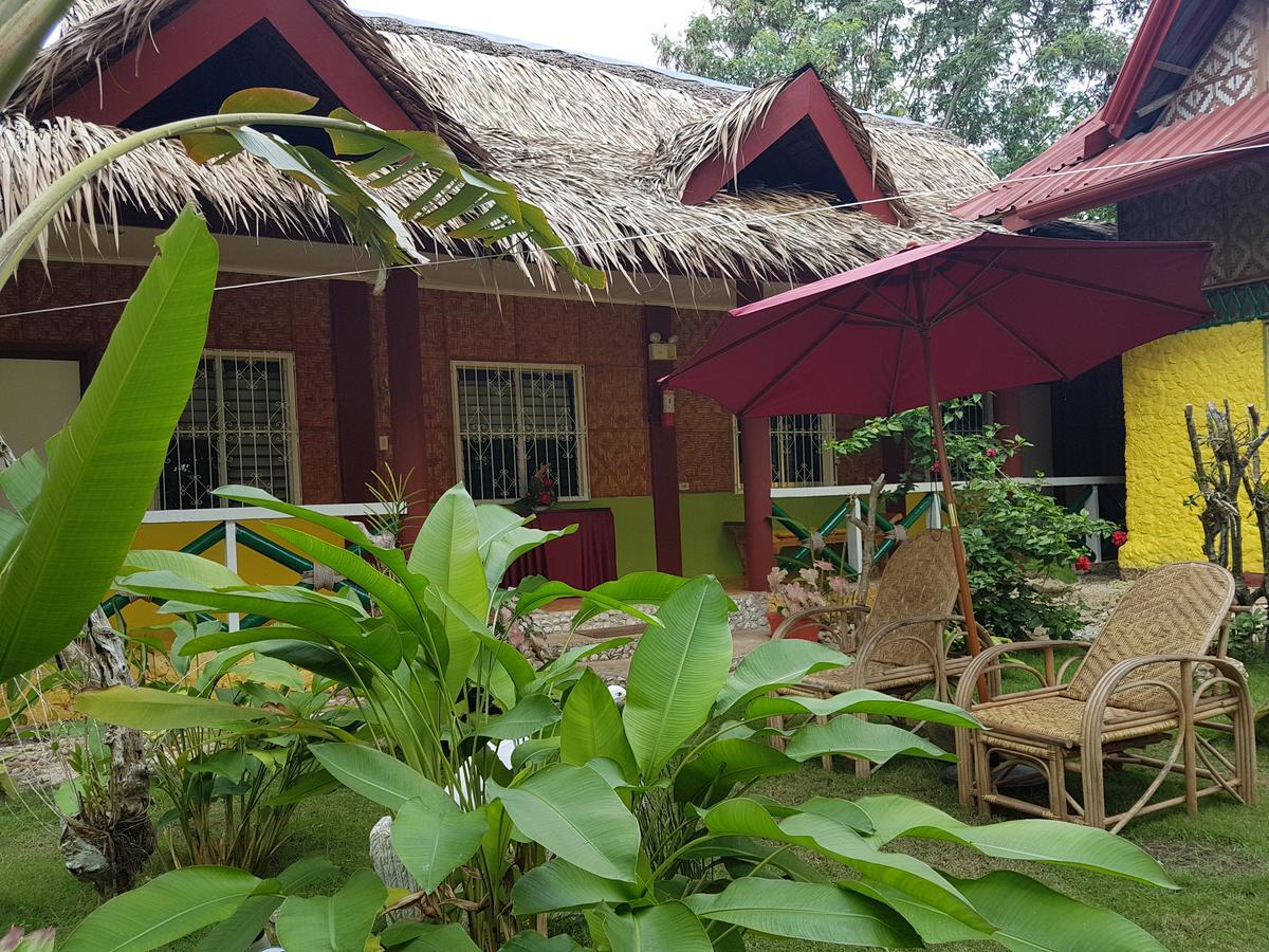 Traville Huts Palm Beach Inn Panglao Dış mekan fotoğraf