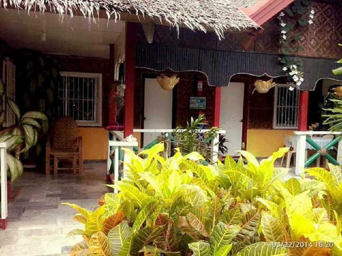 Traville Huts Palm Beach Inn Panglao Dış mekan fotoğraf