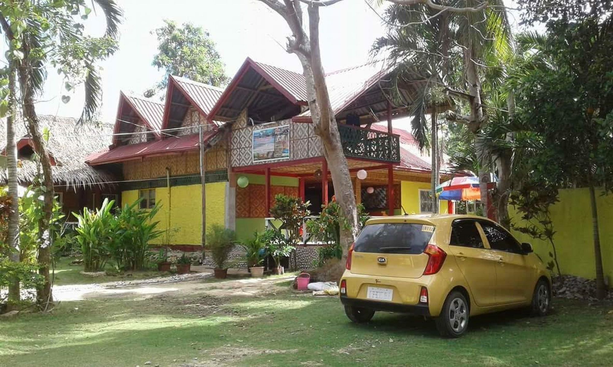 Traville Huts Palm Beach Inn Panglao Dış mekan fotoğraf
