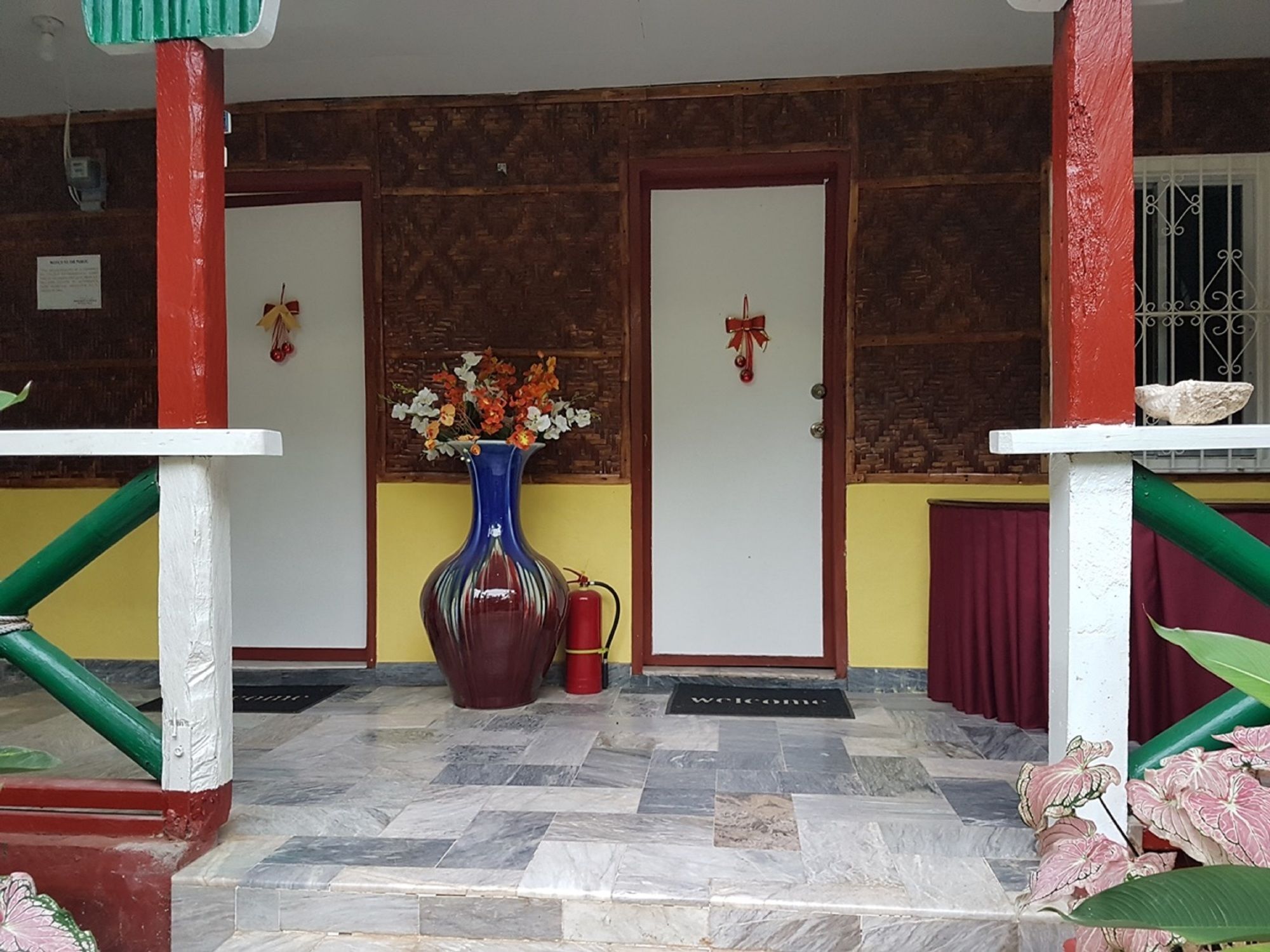 Traville Huts Palm Beach Inn Panglao Dış mekan fotoğraf