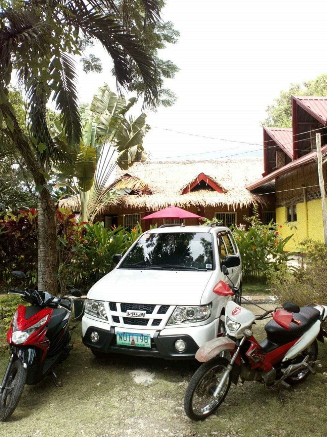 Traville Huts Palm Beach Inn Panglao Dış mekan fotoğraf